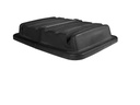 Tapa de Contenedor de Uso Intensivo de 566 L, Negro