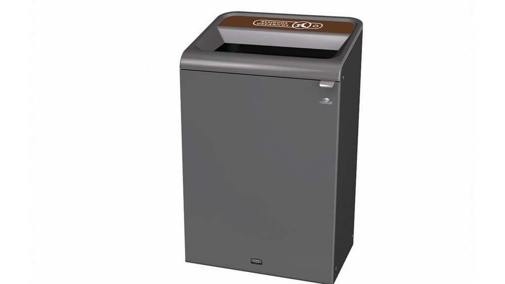 Contenedor Acero Configure™ para Residuos Organicos de 125 L Español