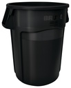 Contenedor con Ventilación BRUTE® 167 L Negro