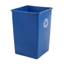 Contendor Cuadrado UNTOUCHABLE® 132 L Azul