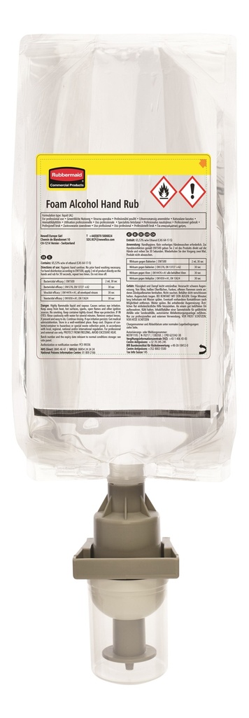 Recargas FLEX™ – Desinfectante de Manos Alcohol Plus – 1000 Ml