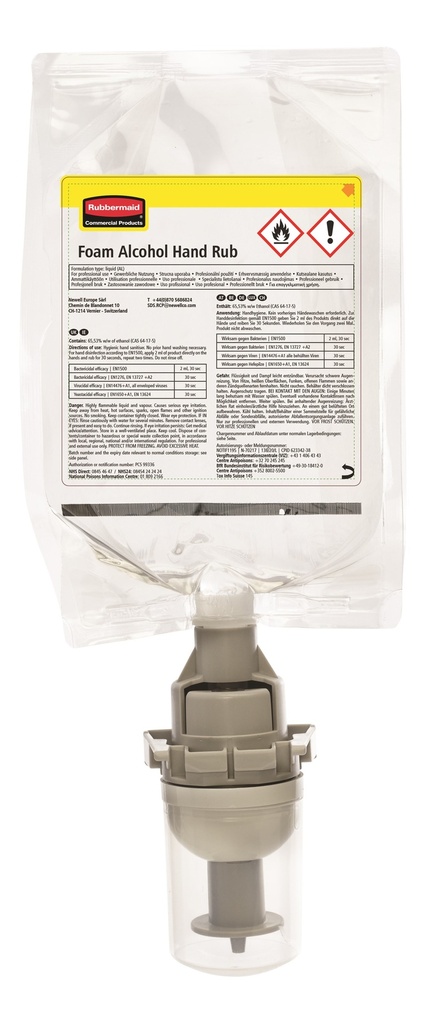 Recargas FLEX™ – Desinfectante de Manos Alcohol Plus – 500 Ml