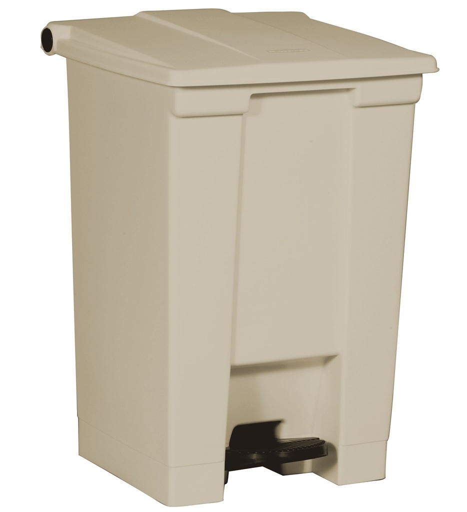 Papelera de Pedal, 45 Litros, Beige