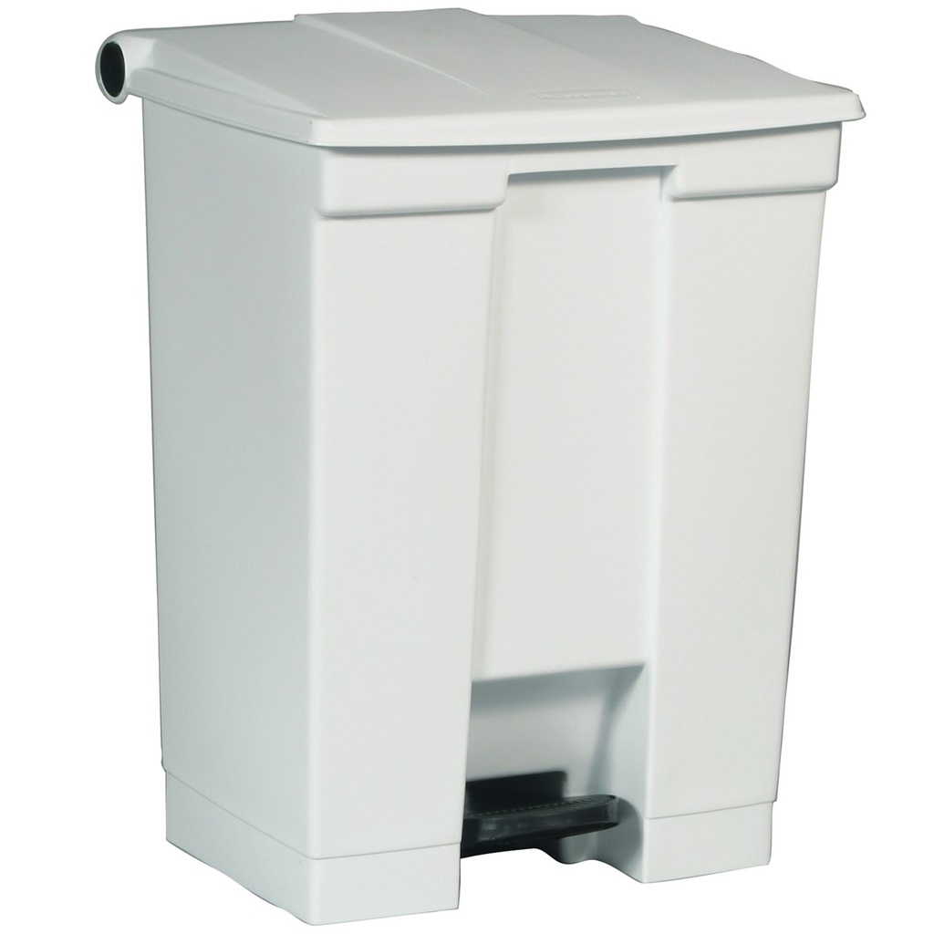 [FG614500WHT] Papelera de Pedal, 68 Litros, Blanca