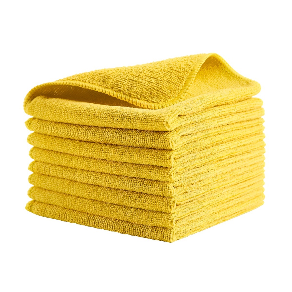 [1820580] Paños de Microfibra Reciclada HYGEN™ R-40, 30,5 X 30,5 Cm, Amarillo, Paquete de 24