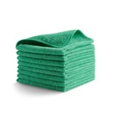 Paños de Microfibra Reciclada HYGEN™ R-40, 30,5 X 30,5 Cm, Verde, Paquete de 24