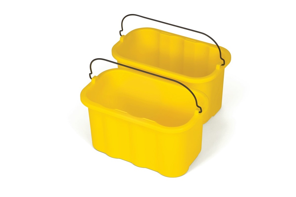 Cubo 9,5 L, Amarillo