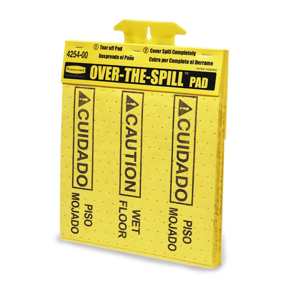 [FG425400YEL] Bloc de Hojas para Cubrir Derrames Over The Spill, Amarillo