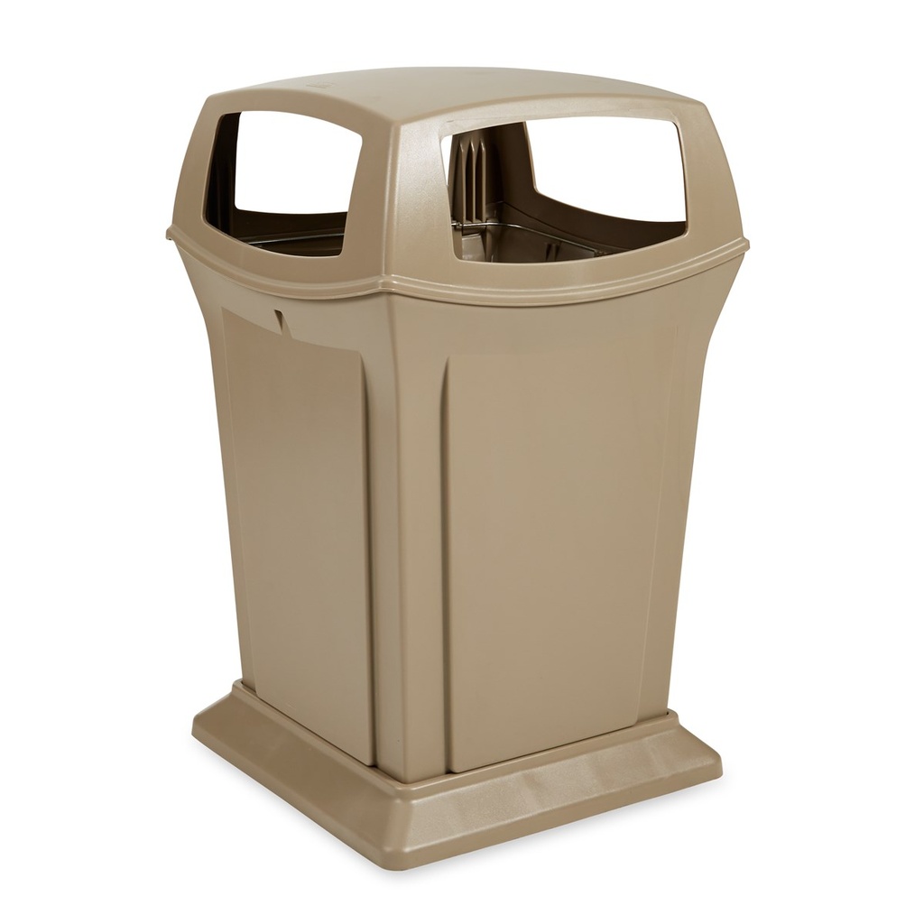 [FG917388BEIG] Contenedor RANGER® con Cuatro Aberturas 170 L Beige