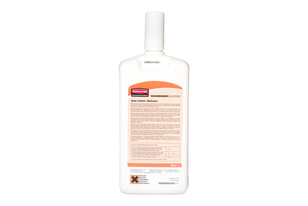 [R0410804] Recarga Auto JANITOR® Biosense – Mandarin Orange