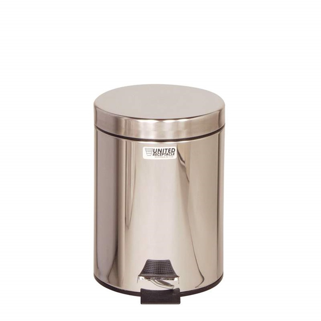 [FGMST15SSPL] Cubo de Pedal Pequeño (con Revestimiento de Plástico) 5,6 L
