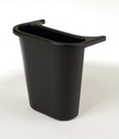 Papelera Lateral 4,7 L en Negro que Encaja con la Papelera Grande
