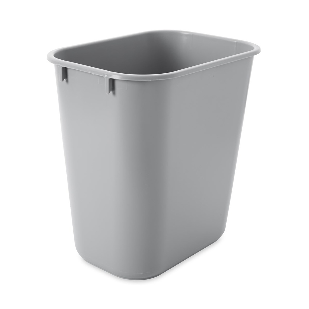 [FG295500GRAY] Papelera Rectangular Pequeña 12,3 L Gris