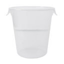 Recipiente de Almacenaje Redondo Transparente 7,5 L