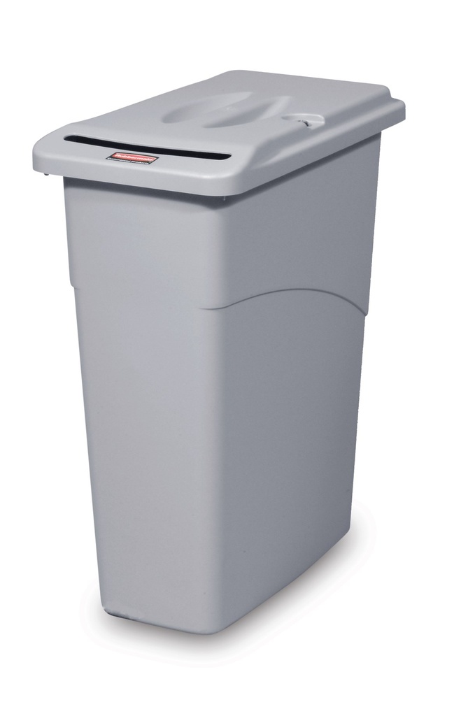 [FG9W1500LGRAY] Slim JIM® Confidencial con Tapa 87,1 L Gris Claro