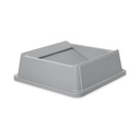 Tapa Oscilante de Contendor Cuadrado UNTOUCHABLE® 132 L Gris