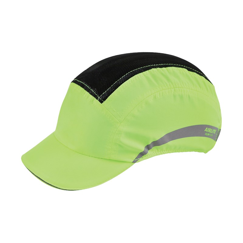 [80477] Testarosa Light+, Visera Corta Ventilada Alta Visibilidad Amarillo En812 en Iso 20471