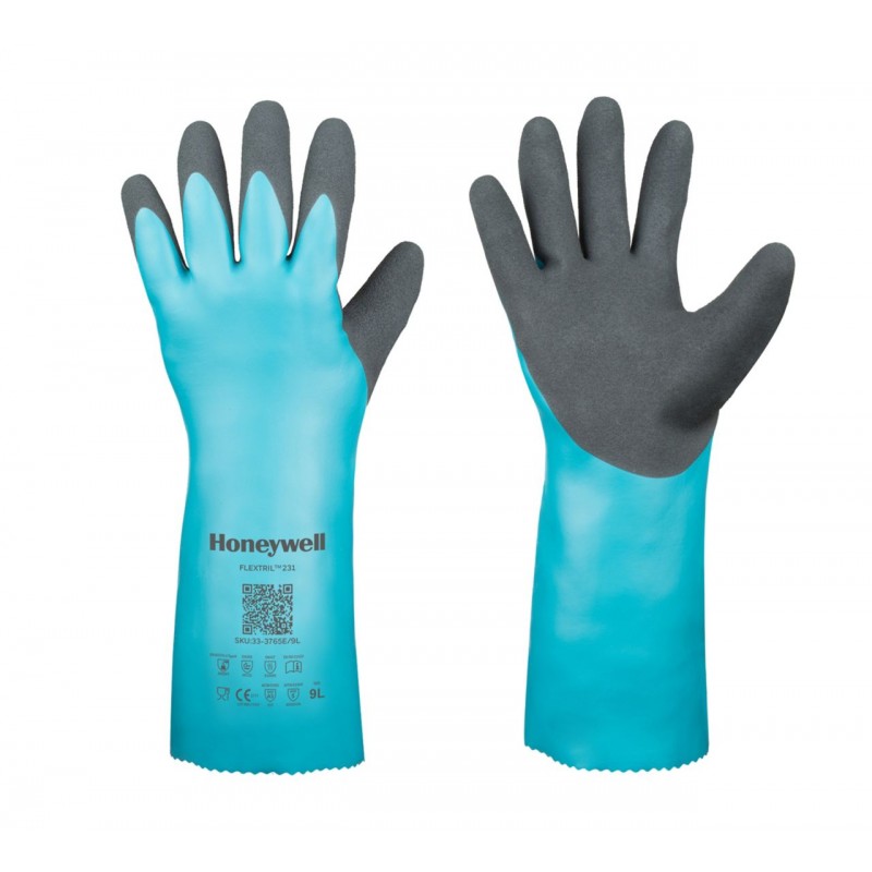 [G315] Flexitril T. 8-10 Nitrilo Largo 34,5 Cm