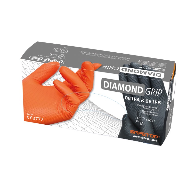 [061FB] Black Diamond T. 7-10 Nitrilo Desechable