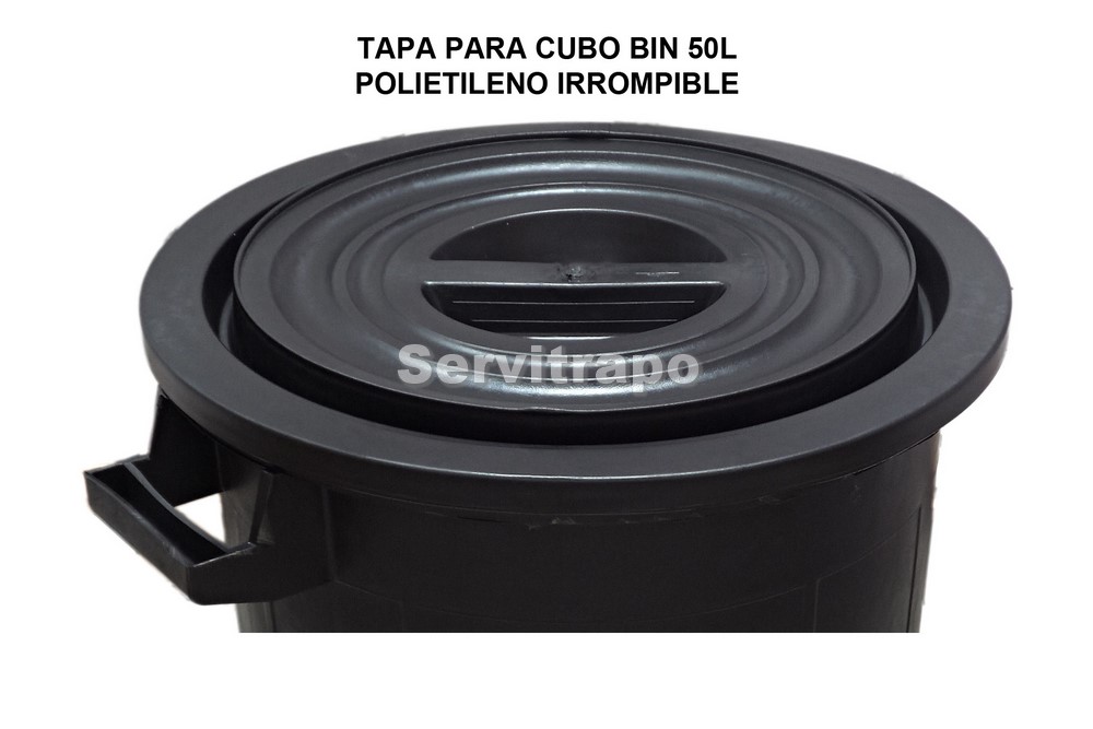 [SW001922] Tapa para Cubo Bin 50l Engomado Irrompible
