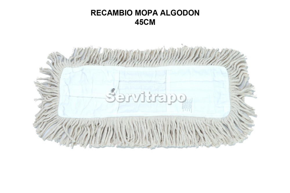 Recambio Mopa Algodón 45 Cm