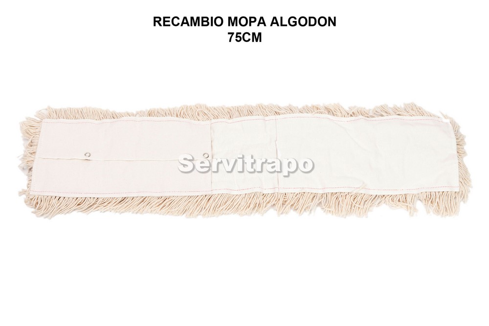 Recambio Mopa Algodón 75 Cm