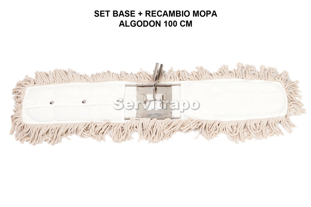 Set Bastidor + Mopa Algodón 100 Cm