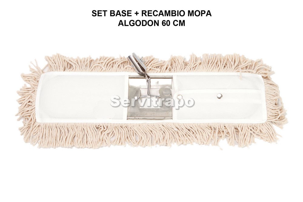 Set Bastidor + Mopa Algodón 60 Cm