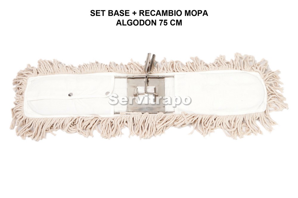 Set Bastidor + Mopa Algodón 75 Cm