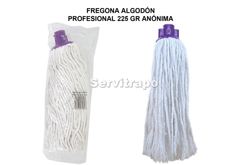 [SW713273] Fregona Algodón Blanco Profesional 225 gr.