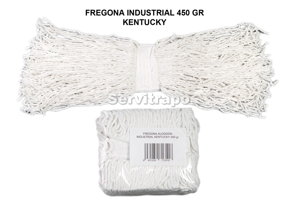 [SW713518] Fregona Algodón Industrial Kentucky 450gr