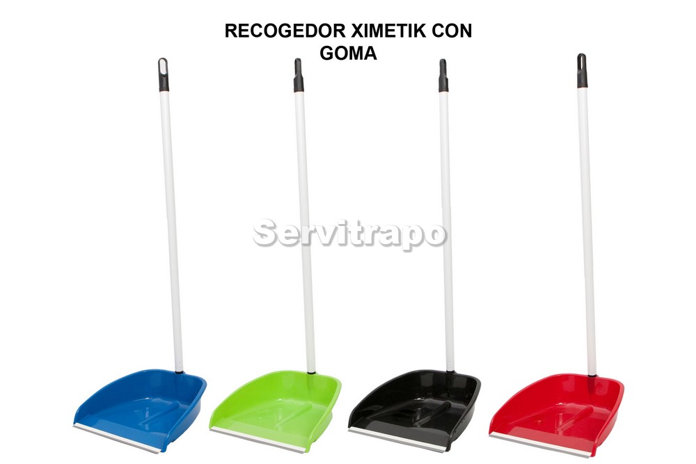 Recogedor Ximetik con Goma (Palo Metal con Rosca)