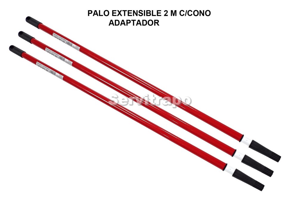 Palo Extensible Metalico 2 Mt