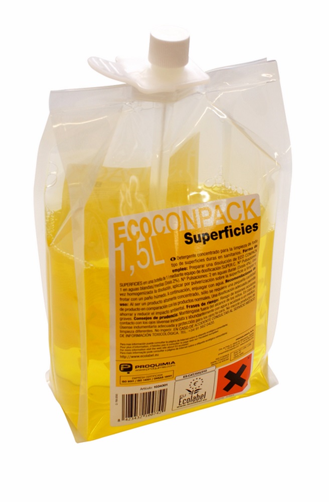[1034301] Limpieza de superficies y baños ECOCONPACK SUPERFICIES