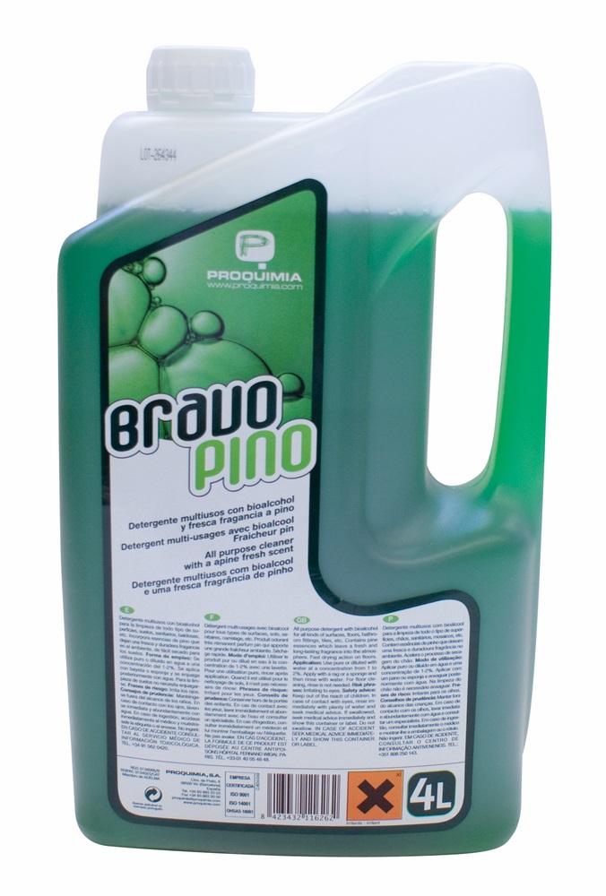 Limpieza de superficies y baños BRAVO PINO