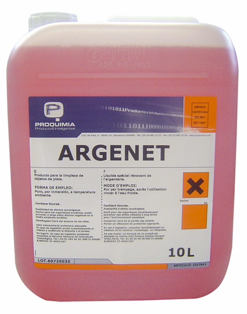 ARGENET Limpiador de metales preciosos