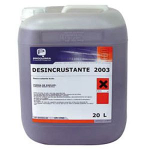 Reguladores y especialidades DESINCRUSTANTE 2003