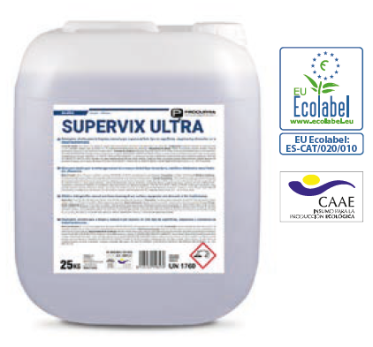 [SUPERVIX ULTRA] Desinfectante hidroalcohólico sin aclarado para superficies – Garrafa 25 L (SUPERVIX ULTRA)