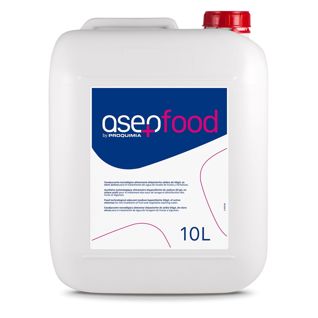[1103818] Coadyuvante tecnológico alimentario para agua de lavado – Garrafa 10 L (ASEPFOOD)