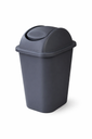 Papelera Swing Classic 24L Gris Oscuro