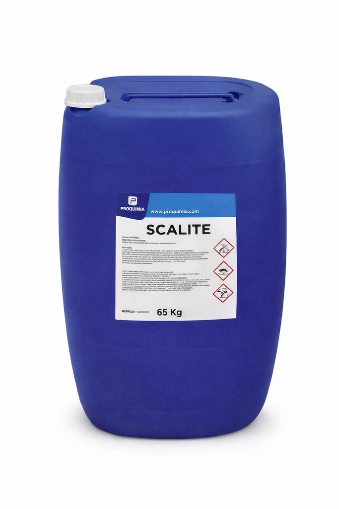 SCALITE Desincrustante ácido y desoxidante con agentes anticorrosivos.