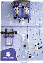 [CLORIMATIC ALJIBE CLORO-pH] CLORIMATIC ALJIBE CLORO-pH es un equipo de dosificación y control avanzado