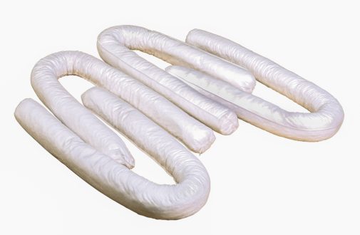 20 Tubulares absorbentes de polipropileno para hidrocarburos Ø 8 cm x 120 cm
