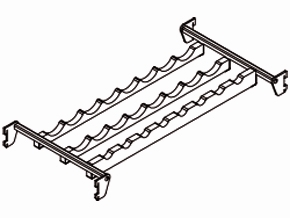 Estante vinacoteca DS-0-90