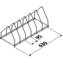 Soporte para 6 bandejas