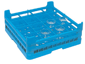 [19004328] Cesta para 16 vasos o copas 500x500 altura 150 mm