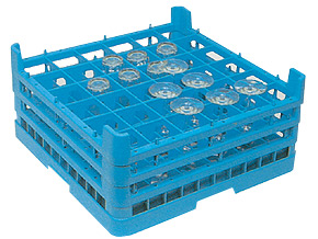 [19004340] Cesta para 36 vasos o copas 500x500 altura 200 mm