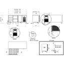 Mesa refrigerada gastronorm MPG-135 HC PC