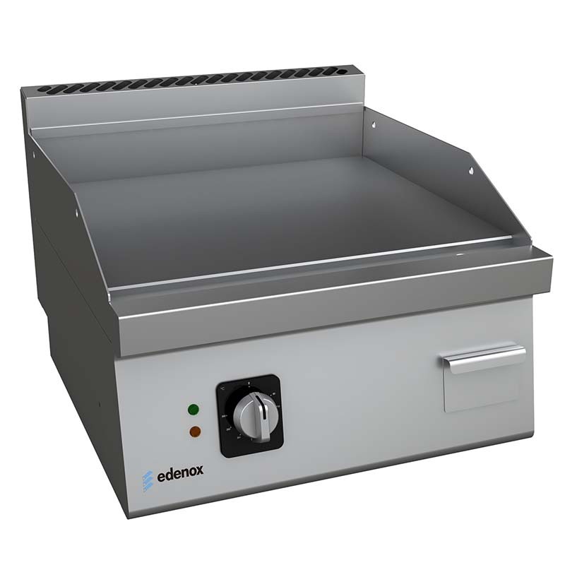 Plancha fry-top inox SPLE-80 E 800 x 650 x 290 mm
