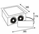 Inducción encastrable 3500 W